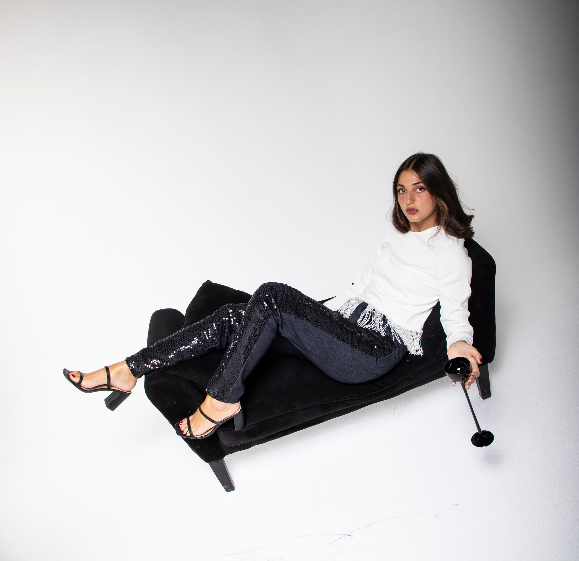 Shiny Jeans Pants