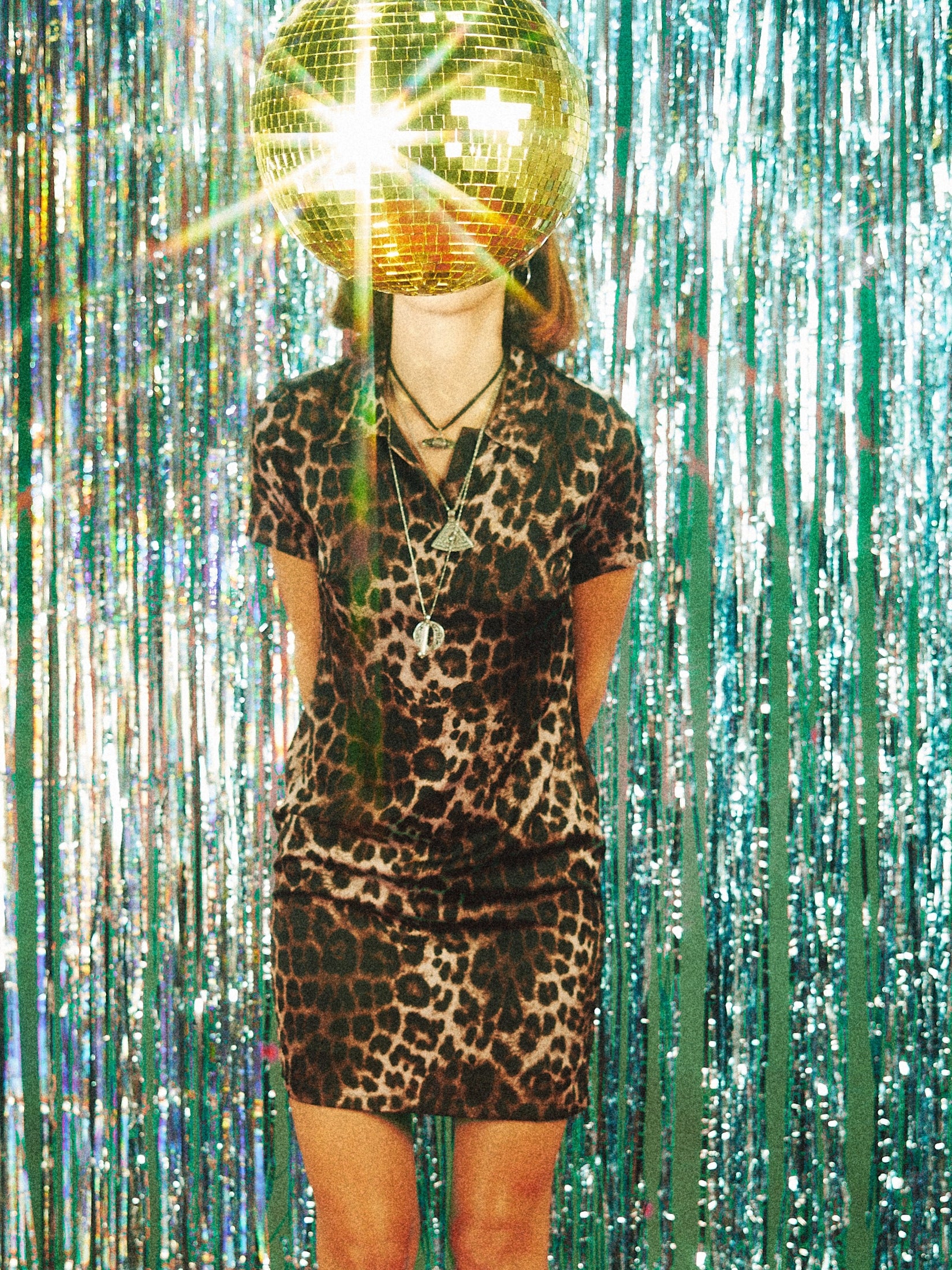 SHORT LEOPARD DRESS