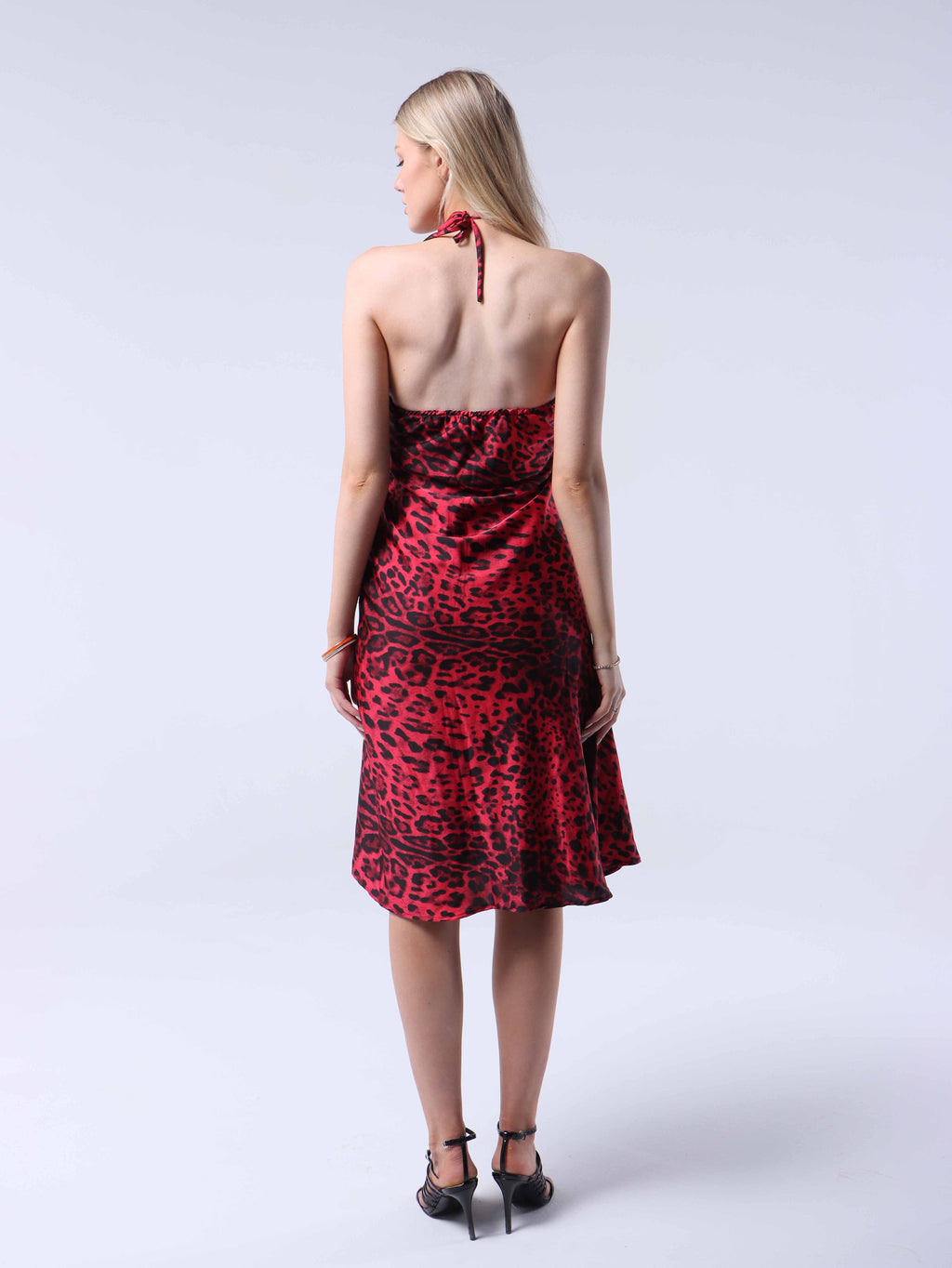 RED LEOPARD DRESS