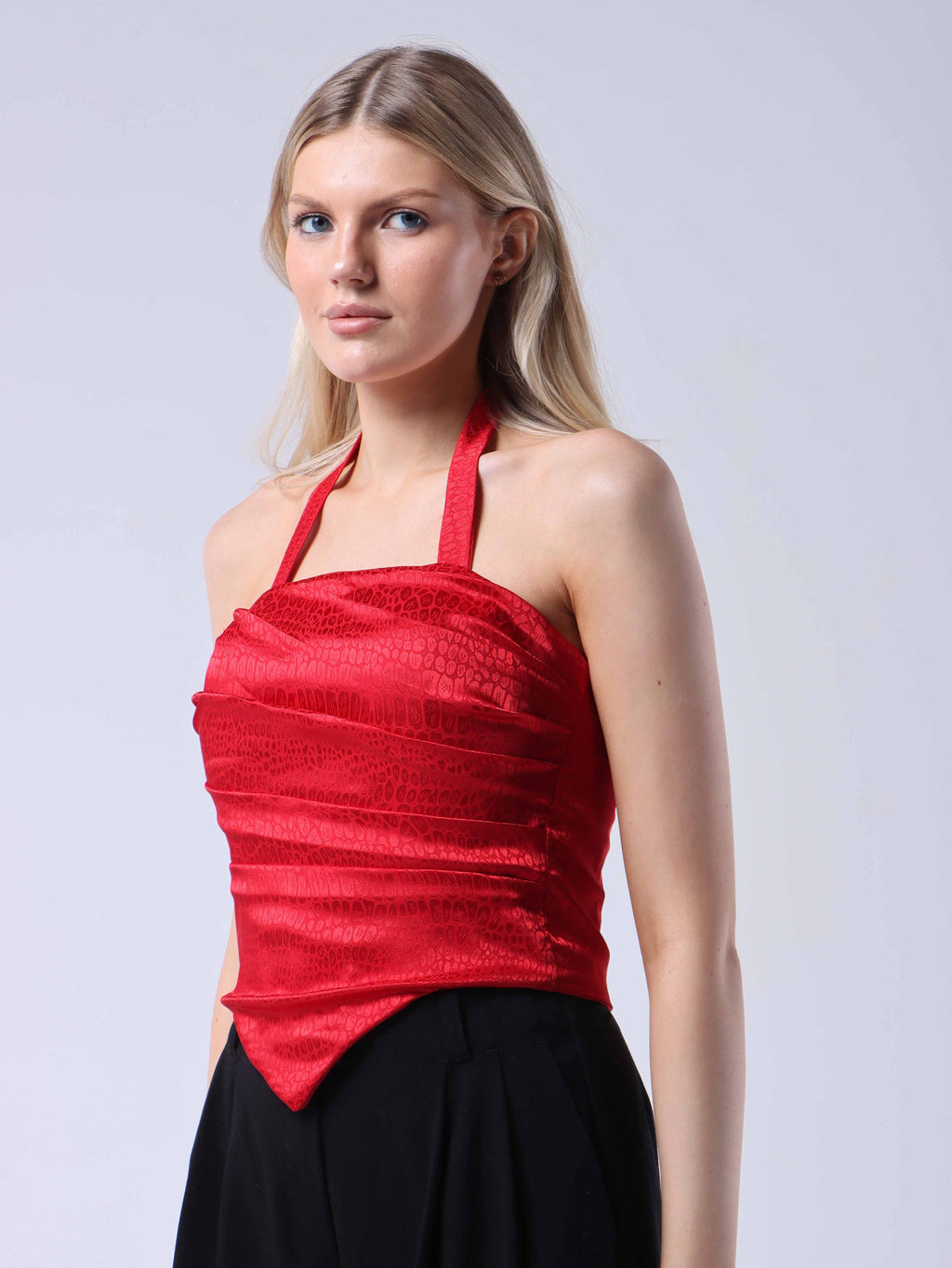 RED LEOPARD CORSET