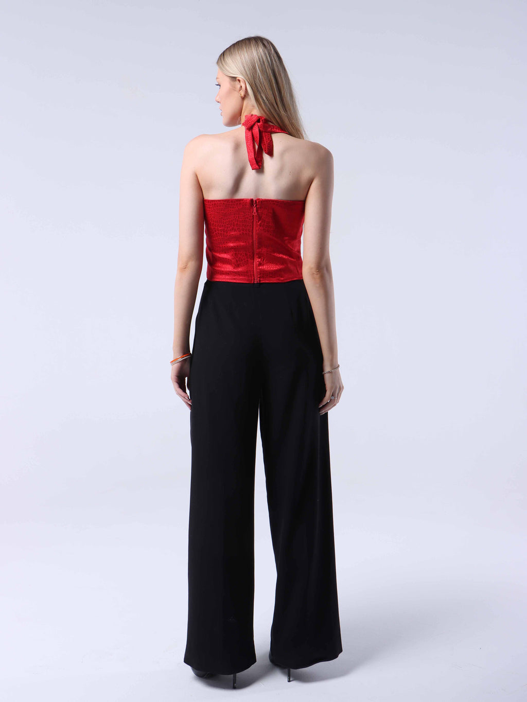 RED LEOPARD CORSET