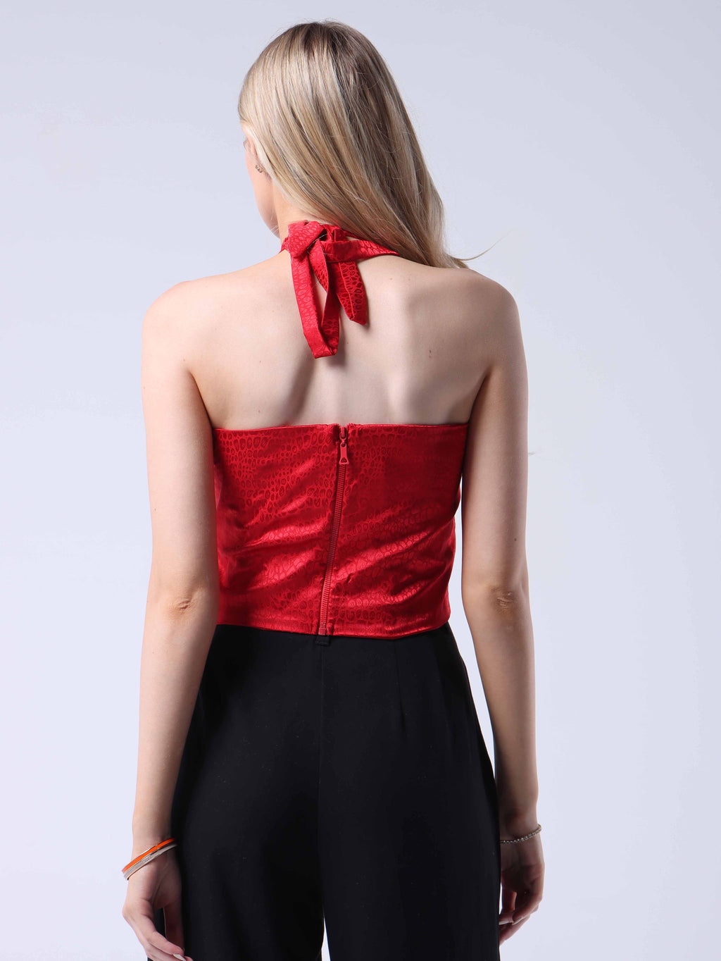 RED LEOPARD CORSET