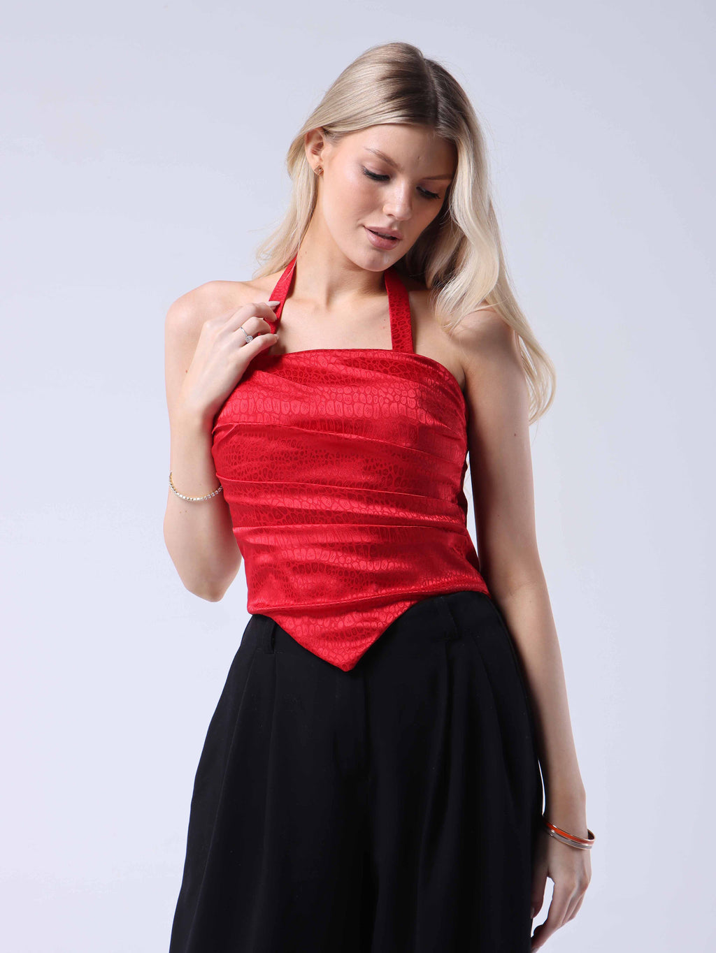 RED LEOPARD CORSET