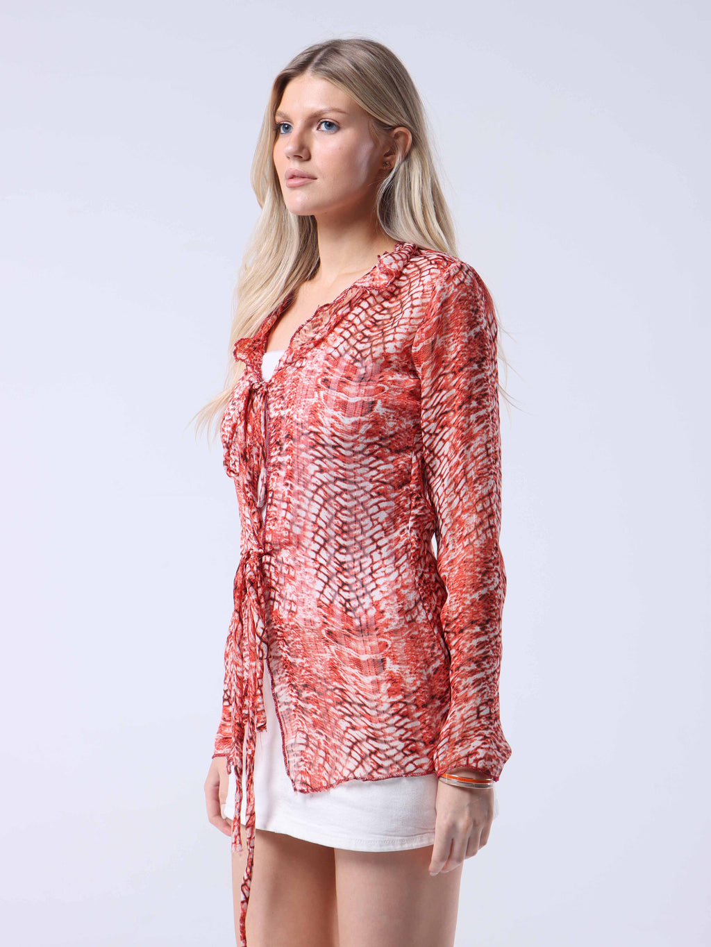 COVER UP SNAKE PRINT