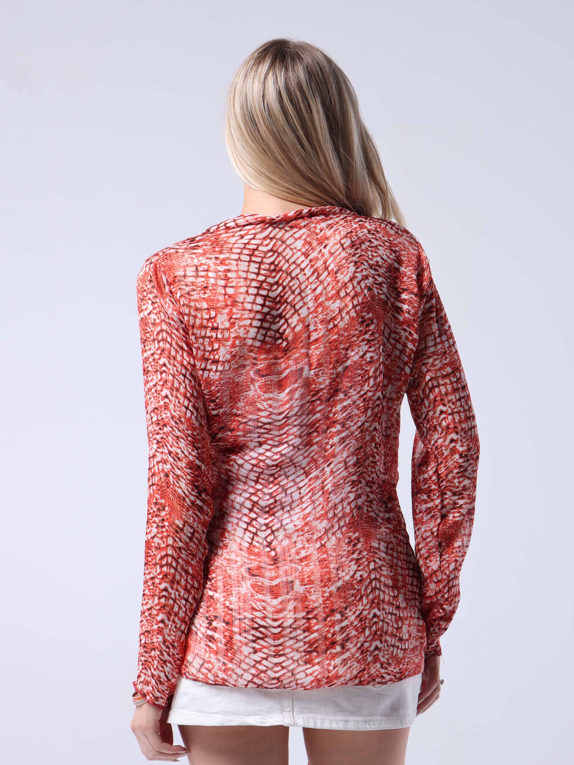 COVER UP SNAKE PRINT