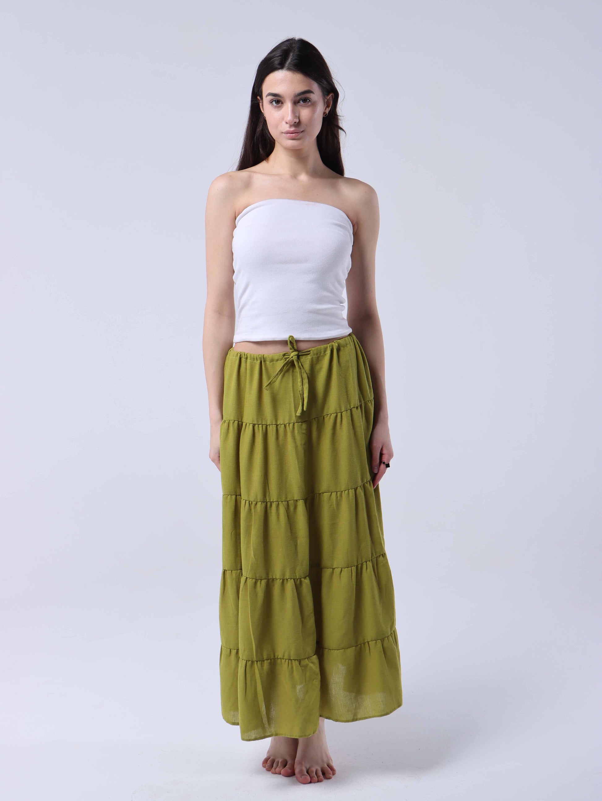 OLIVE SKIRT