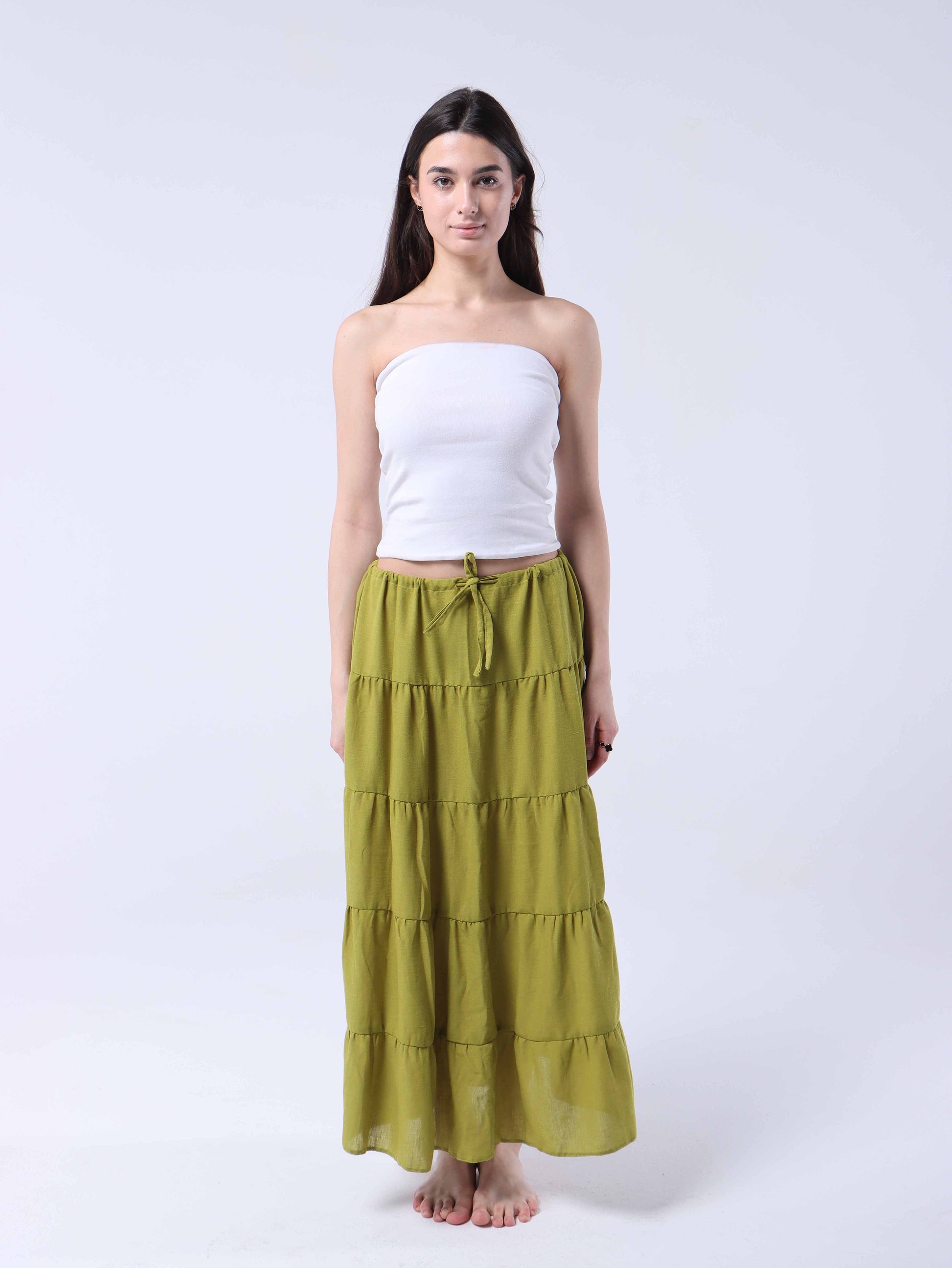 OLIVE SKIRT