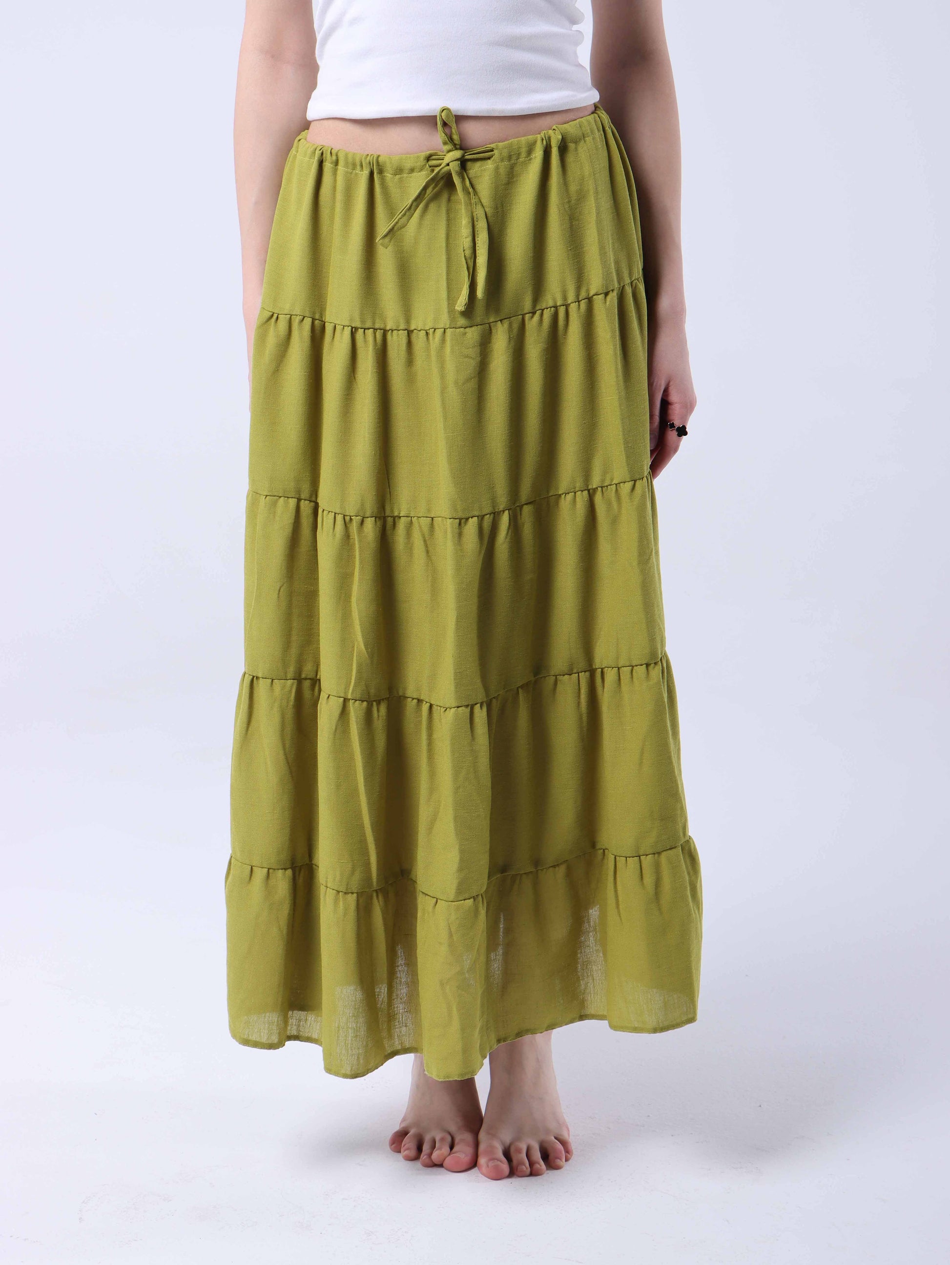 OLIVE SKIRT