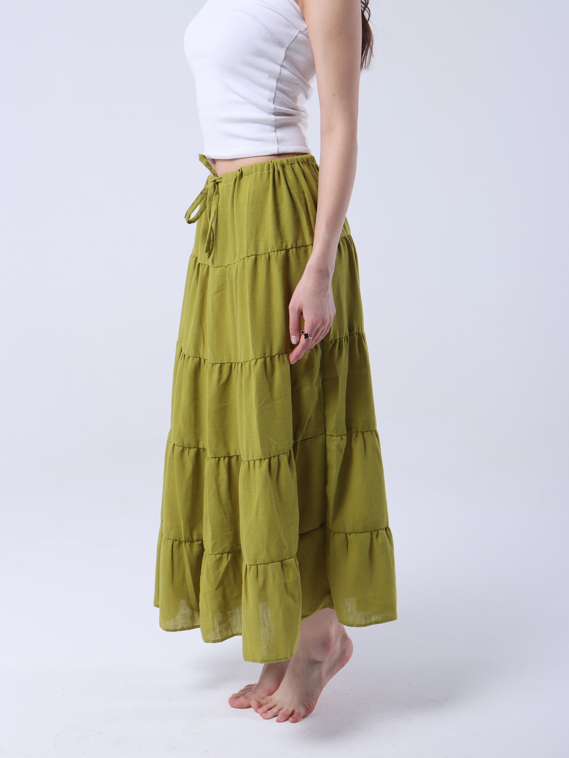 OLIVE SKIRT