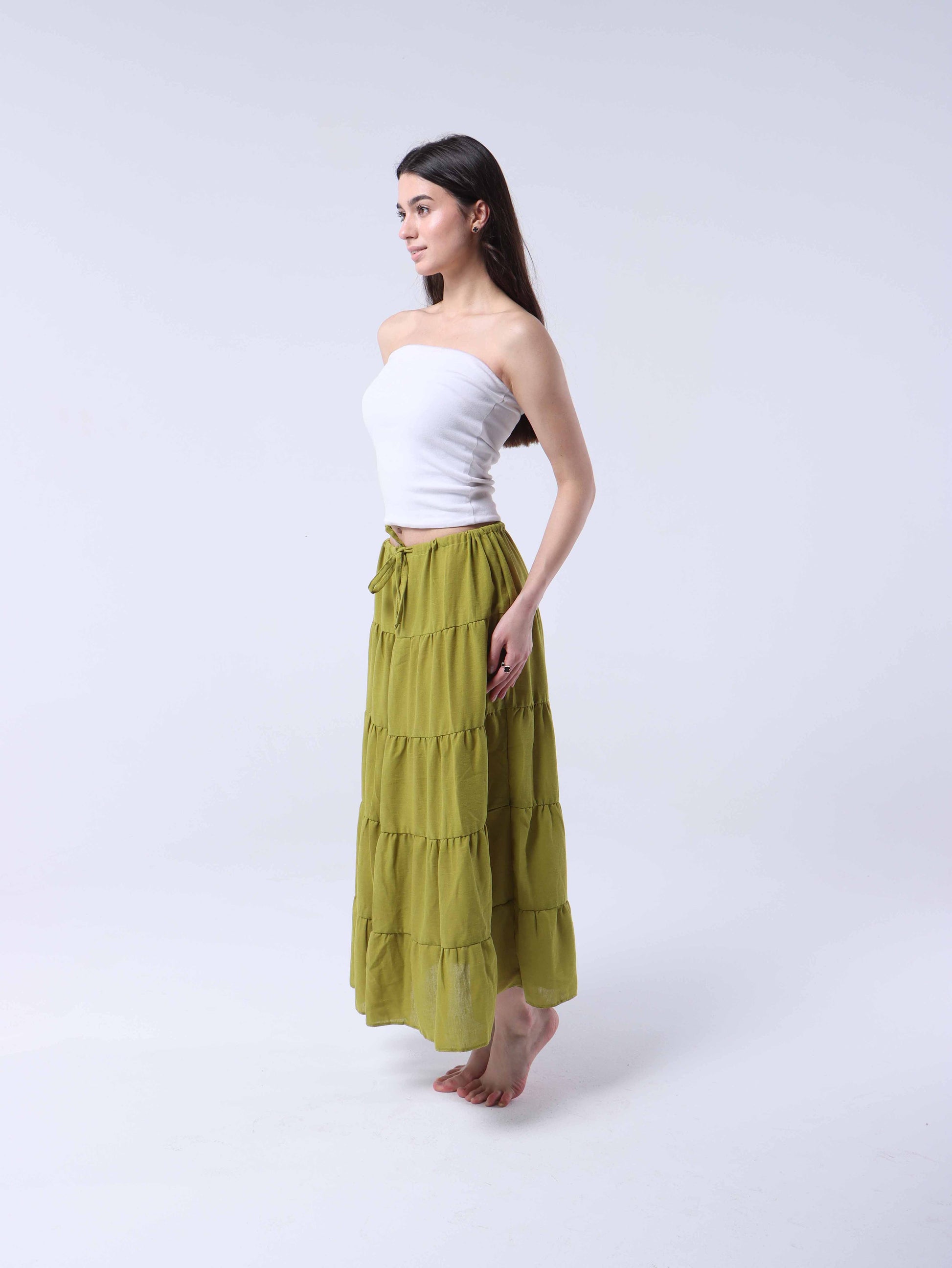 OLIVE SKIRT