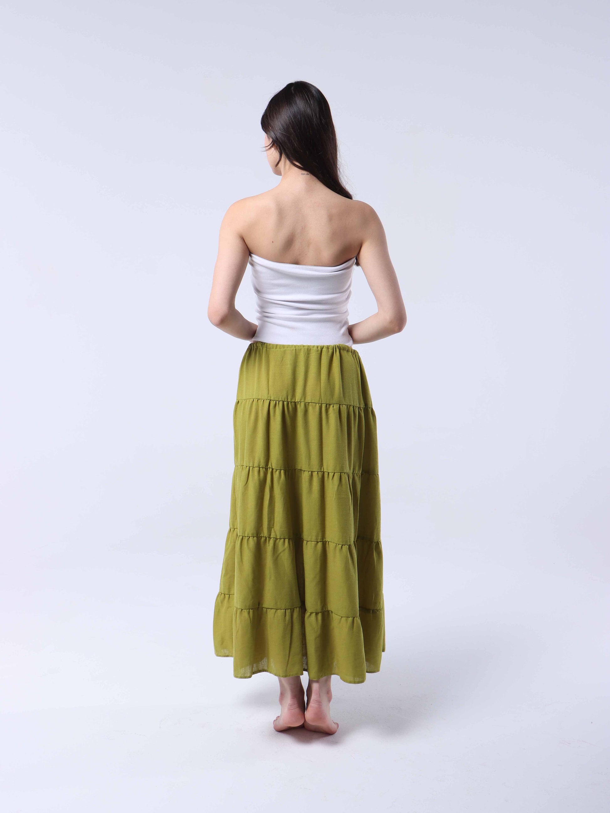 OLIVE SKIRT