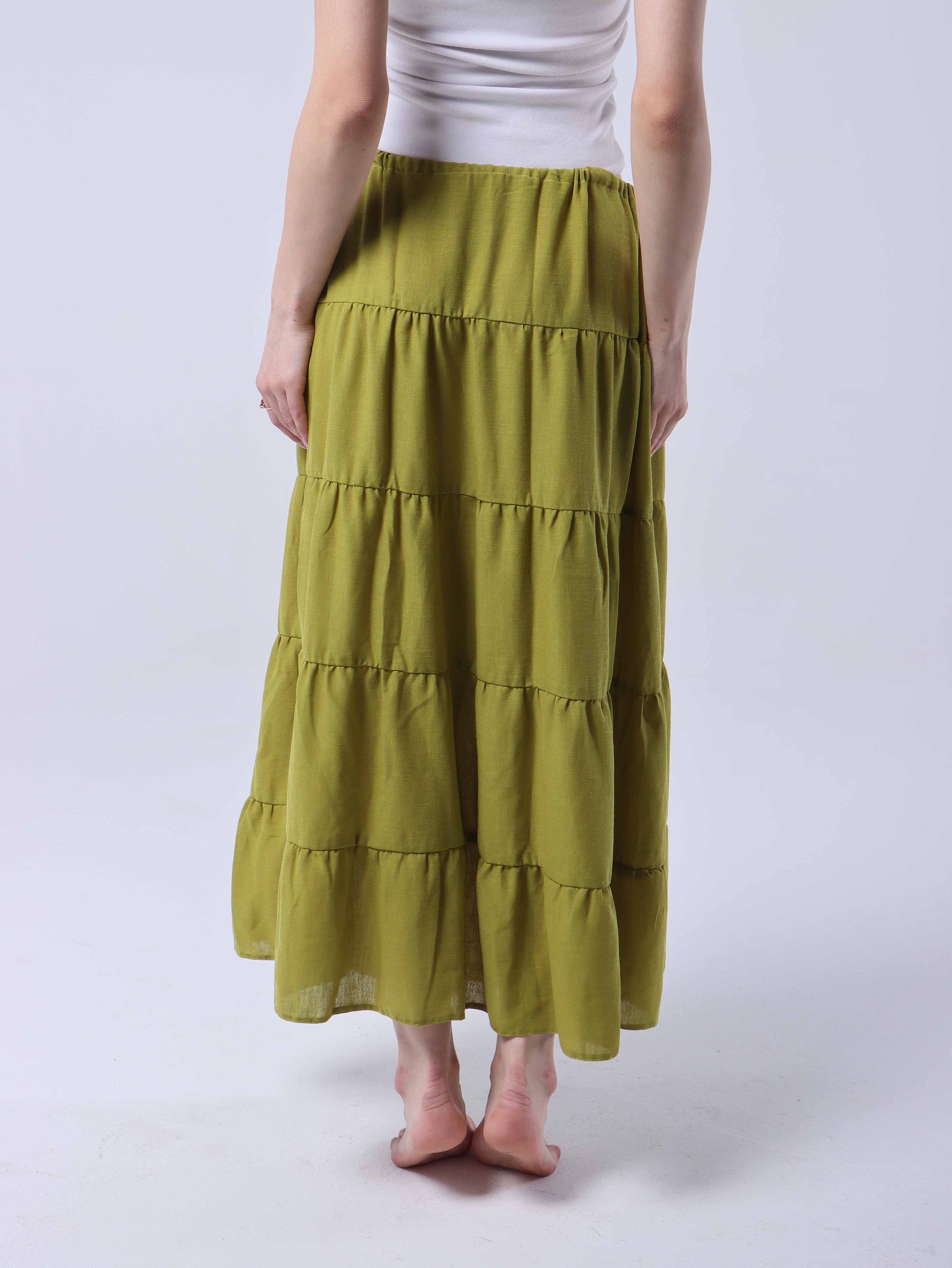 OLIVE SKIRT