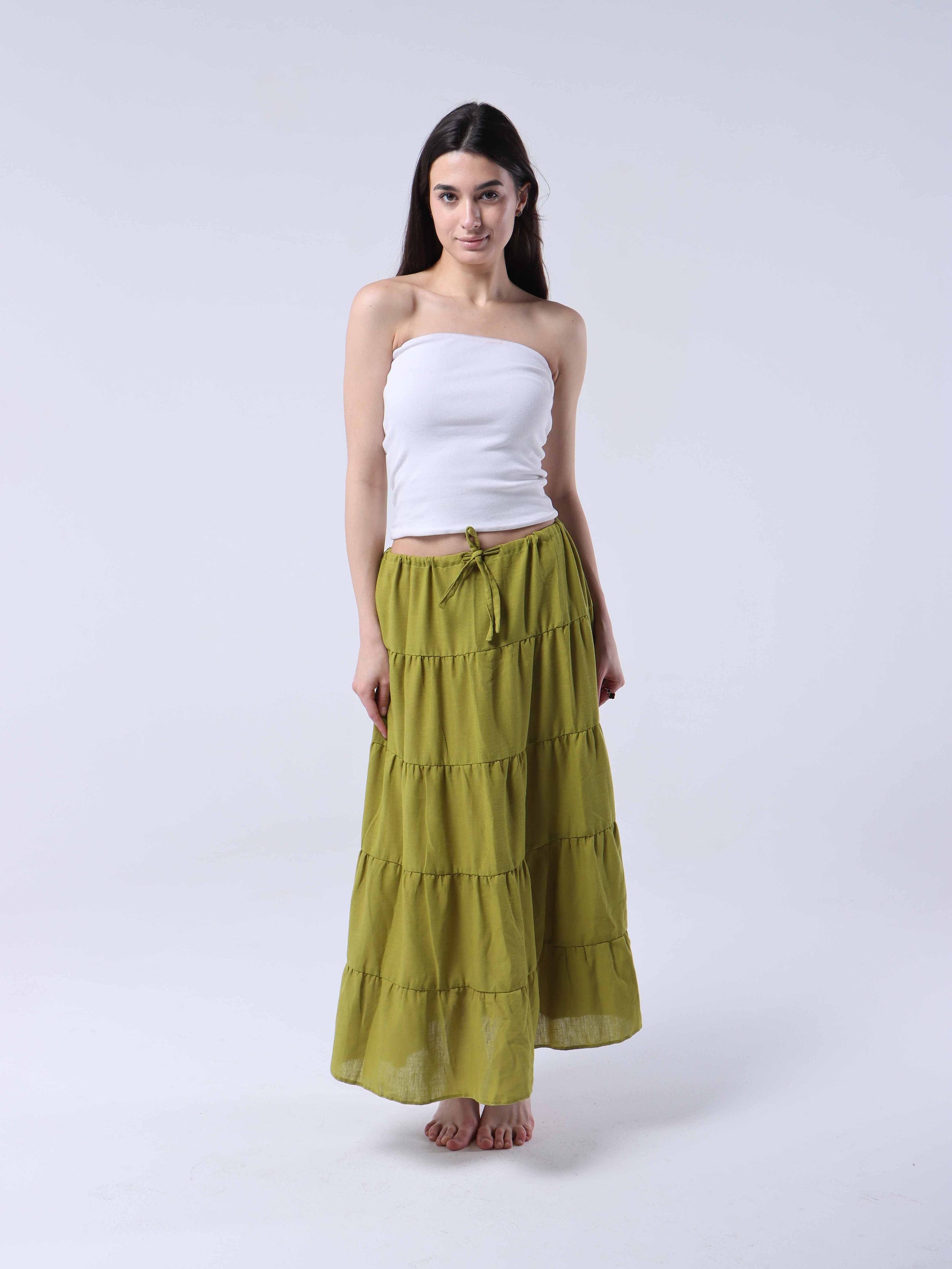 OLIVE SKIRT