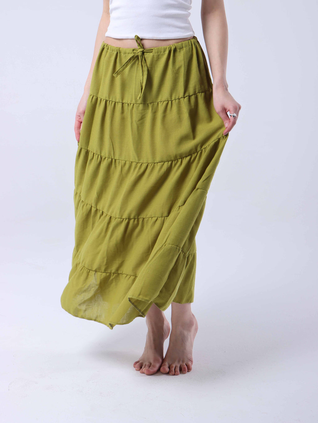 OLIVE SKIRT