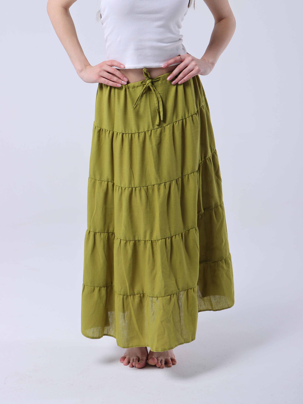 OLIVE SKIRT