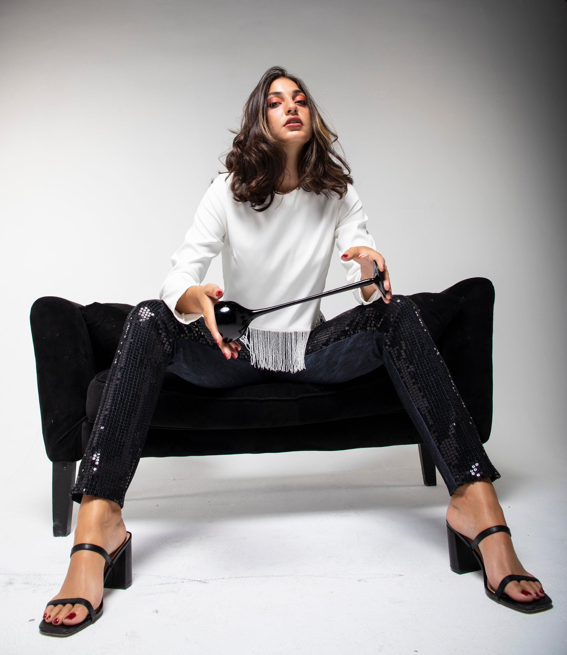 Shiny Jeans Pants