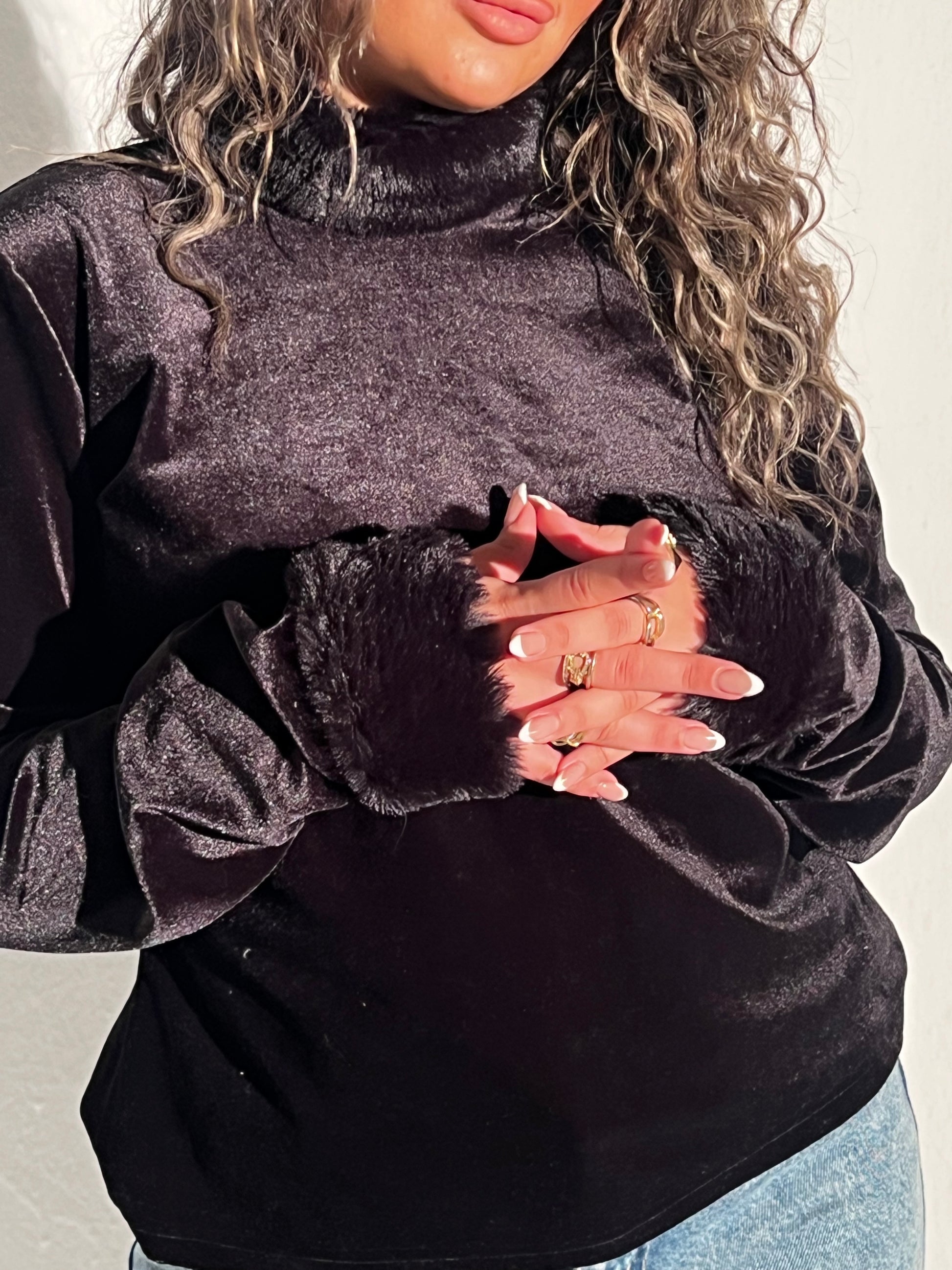 Fur Velvet Top