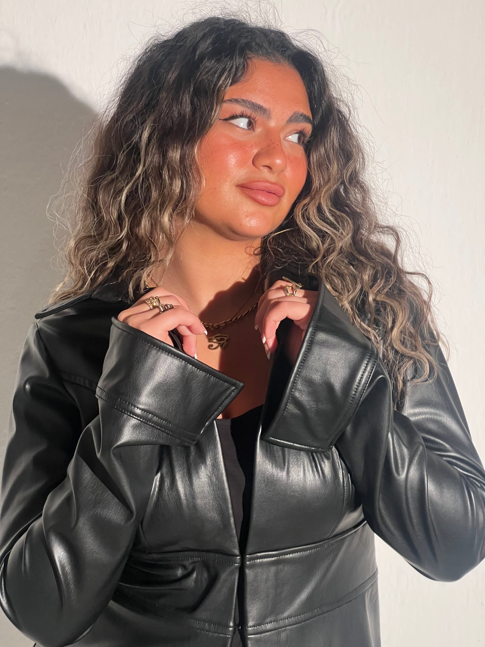 Leather Chemise