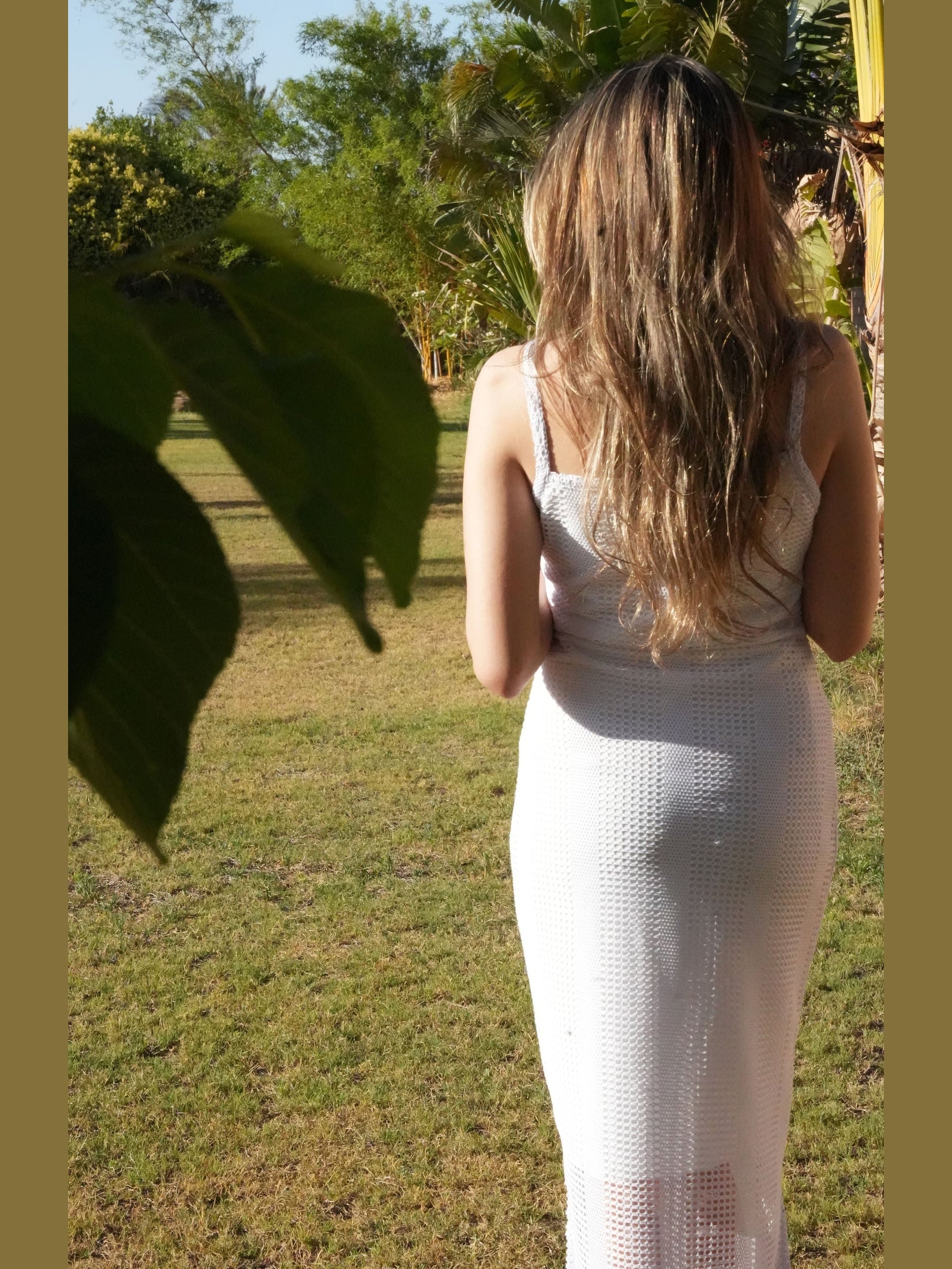 WHITE SUMMER DRESS