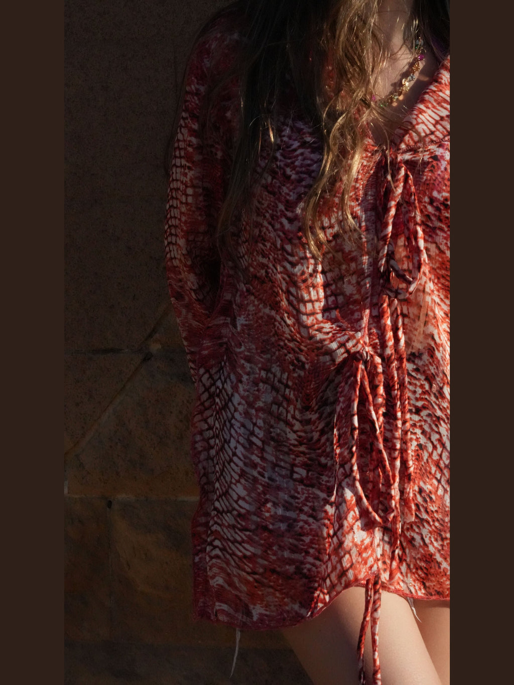 COVER UP SNAKE PRINT