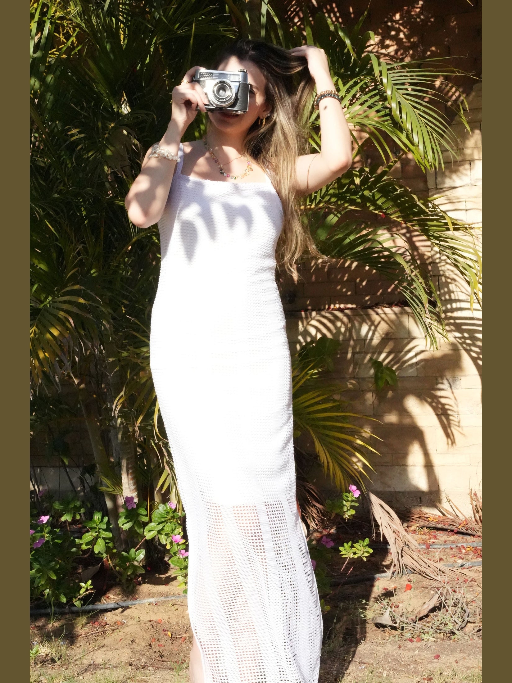 WHITE SUMMER DRESS