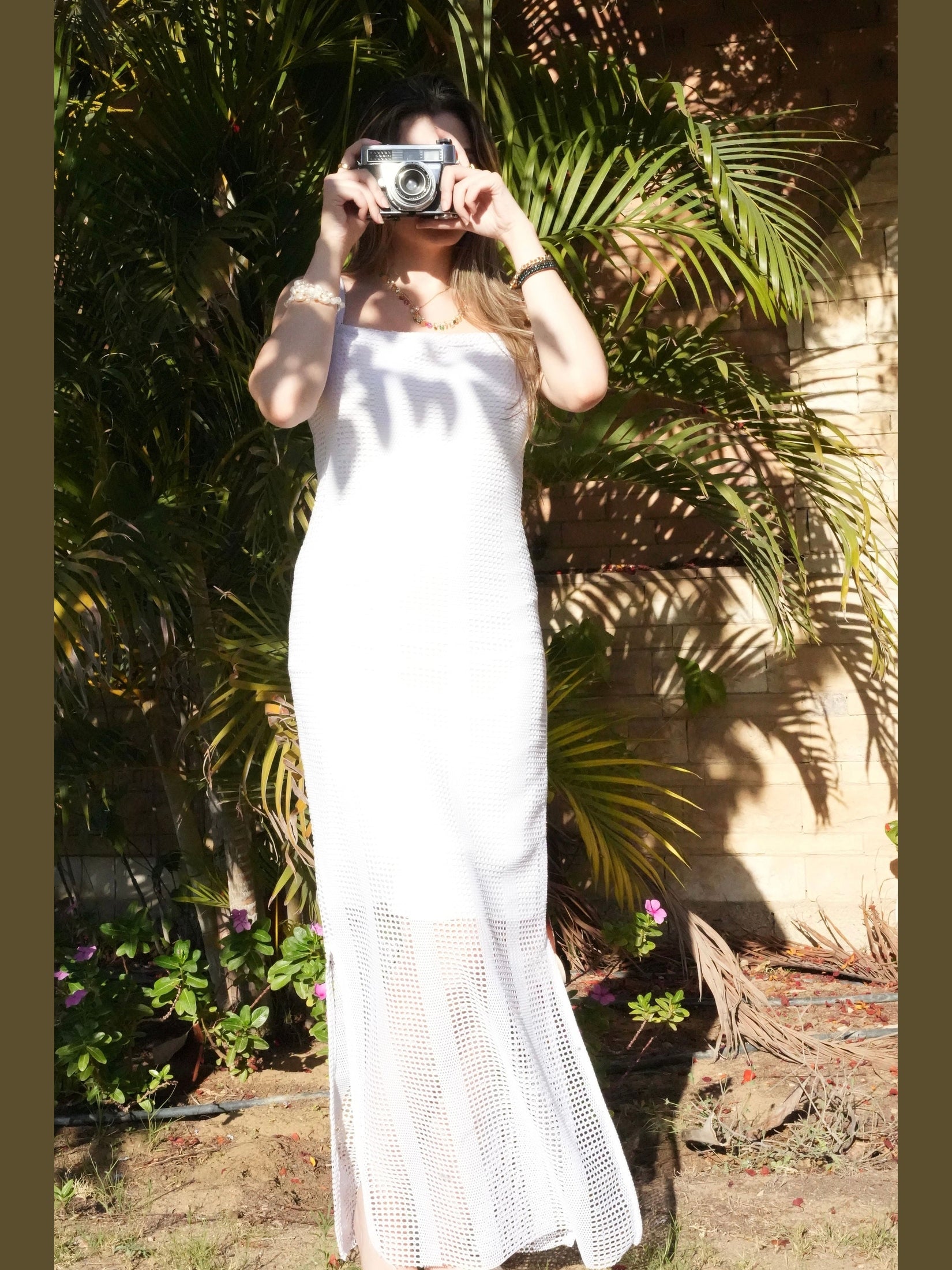 WHITE SUMMER DRESS