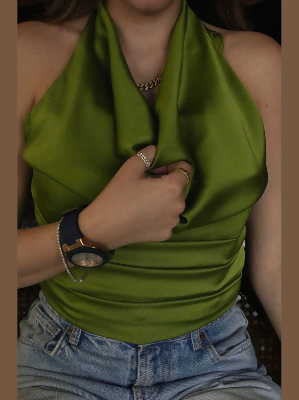OLIVE TOP