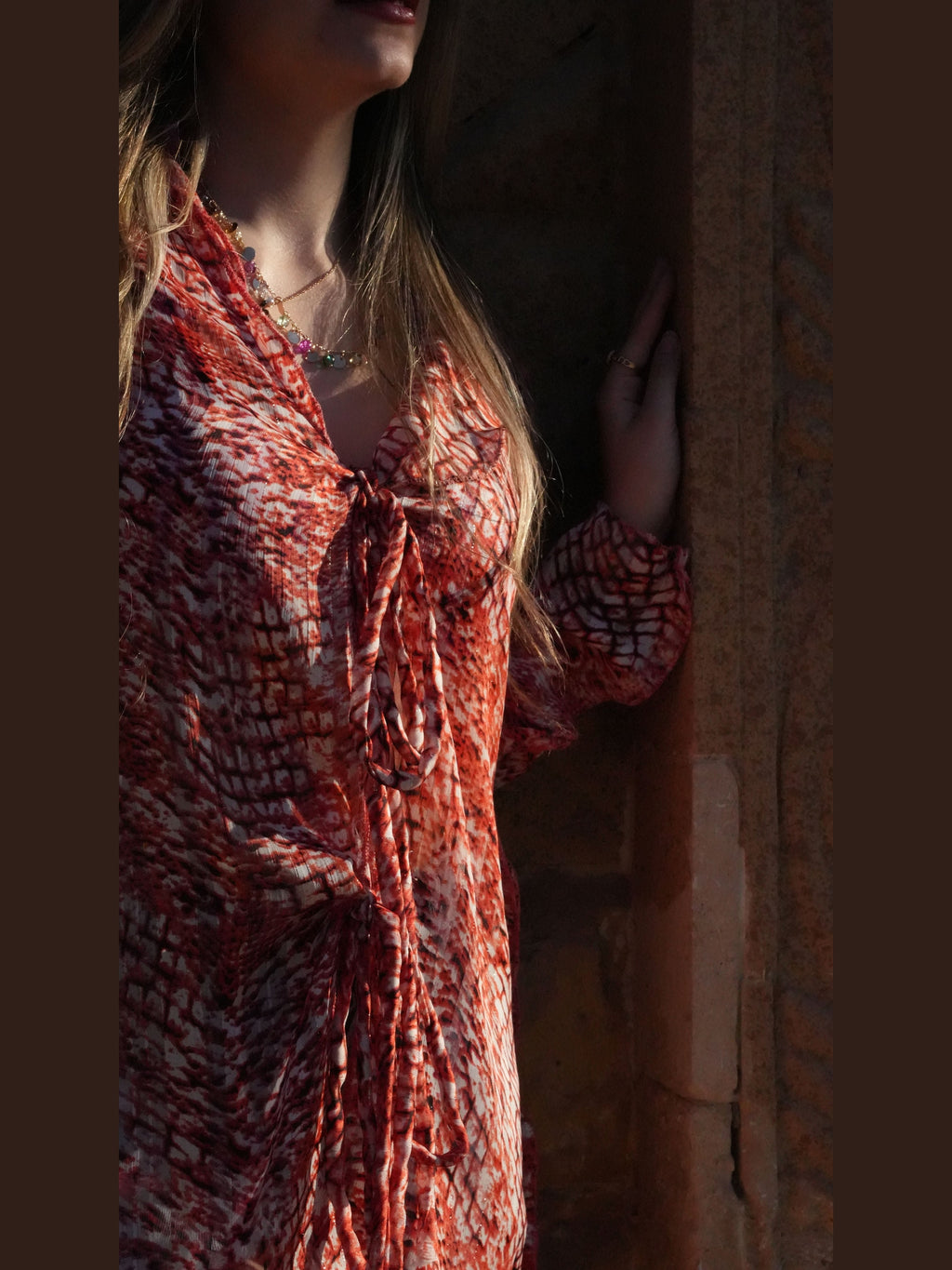 COVER UP SNAKE PRINT